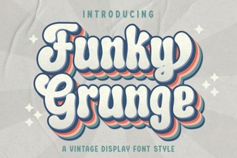 Funky Grunge Font Ideas for Your Next Design Project